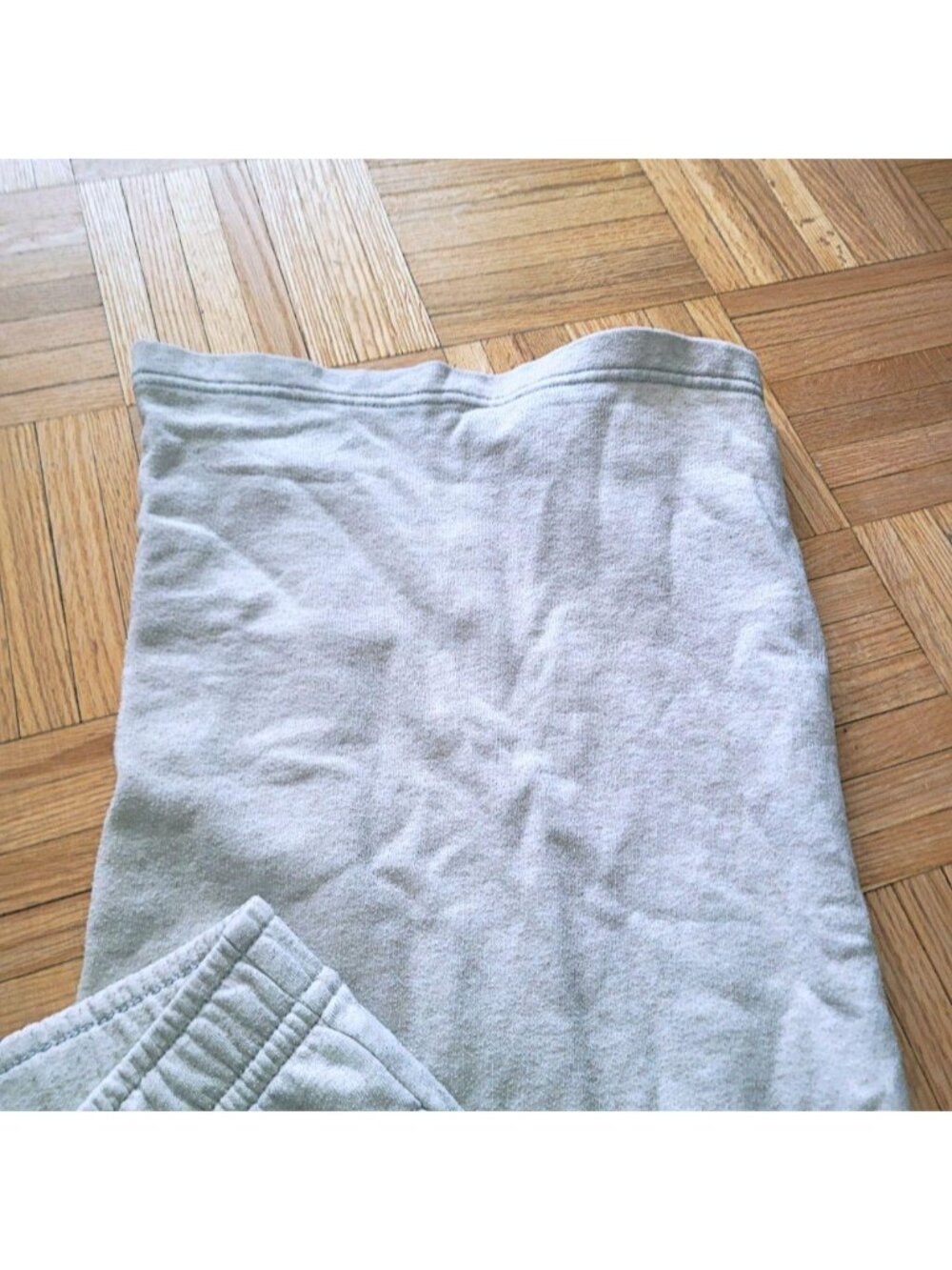 American Eagle Oversized Oatmeal Cream Wide leg Sweatpants (M) - Picture 5 of 6